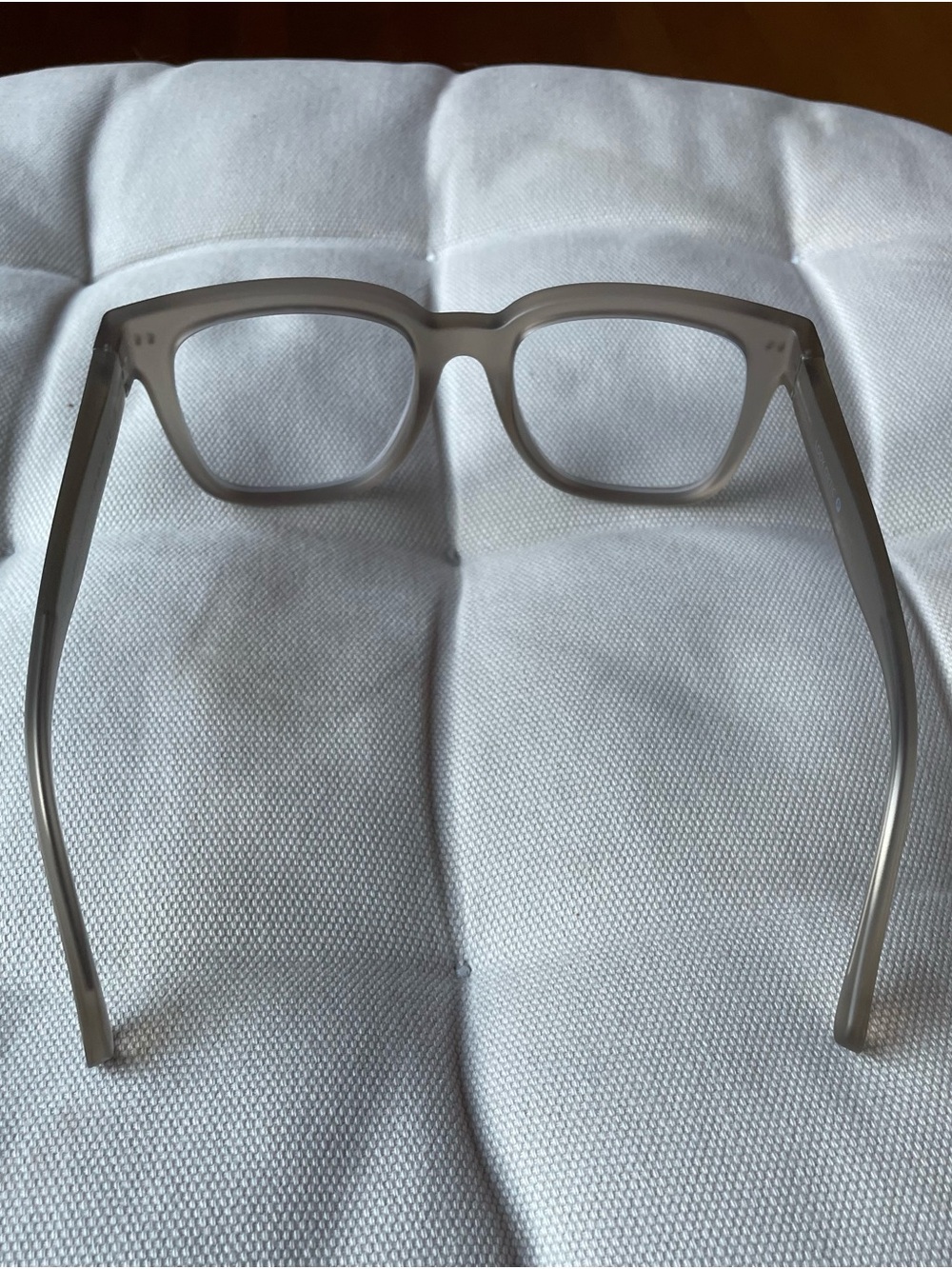 Look Optic Laurel Progressive Readers Square Glasses in Champagne 1.00. - Picture 4 of 5